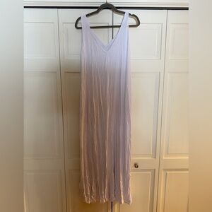 Elegant Lavender Maxi Dress
